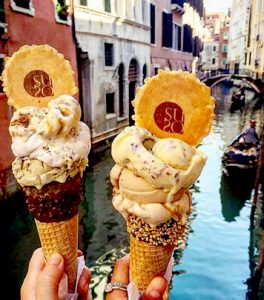 Ice cream in Venice